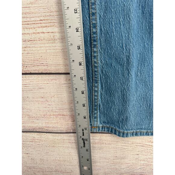 Cody James Yeehaw Stackable Straight Jeans Mens 35x30 Blue Light Wash Denim - Picture 11 of 11